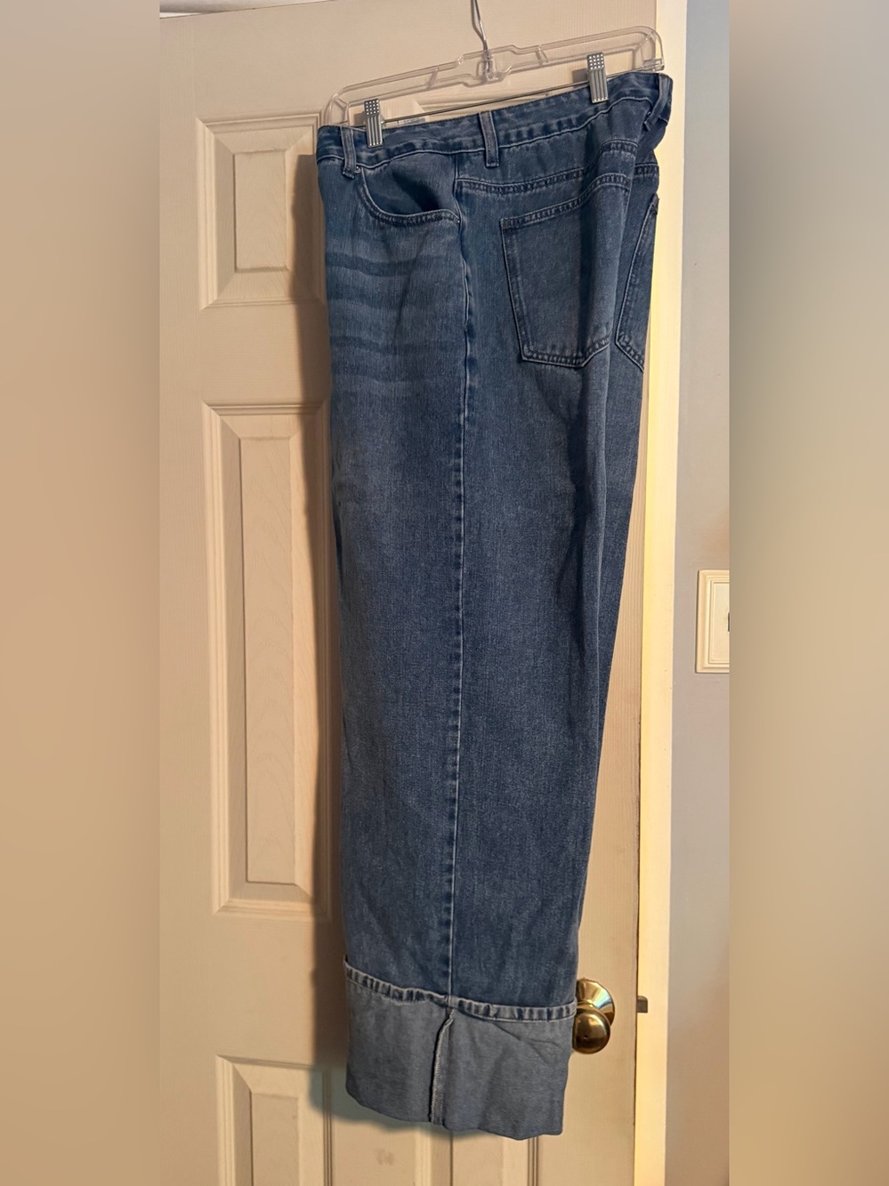 Classic High-Rise Blue Jeans for Women